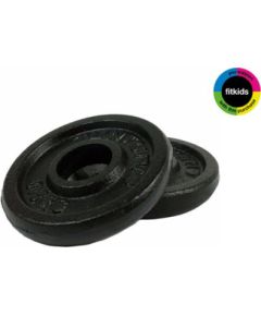 Tunturi Svaru diski 1.25kg, Melni, 2gb