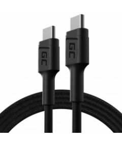 Green Cell USB Type-C Male - USB Type-C Male 1.2m Fast Charging