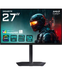 GIGABYTE MO27Q2 27" OLED QHD Gaming Monitor - 2560 x 1440, 240Hz, 0.03ms, 250 cd/m², Display HDR True Black 400, HDMI 2.1, Displayport 1.4