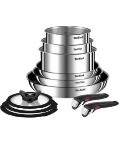 TEFAL Ingenio Emotion 11-piece cookware set L897SB74