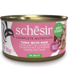 Agras Pet Foods SCHESIR in jelly Tuna with ham - wet cat food - 85 g