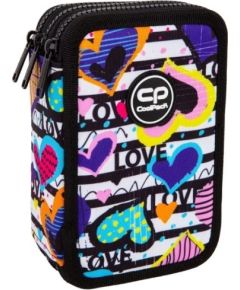 Triple decker pencil case with equipment CoolPack Jumper 3 DIARY