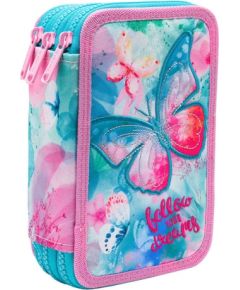 Triple decker pencil case with equipment CoolPack Jumper 3 DREAMS