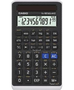 Zinātnisks kalkulators CASIO FX-82Solar II, 19 x 70 x 121 mm