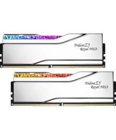 G.Skill DDR5 - 48GB - 6000 - CL - 26 (2x 24 GB) Dual Kit, RAM Silver, F5-6000J2636H24GX2-TR5NS, Trident Z5 Royal, AMD EXPO