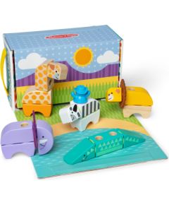Spin Master MELLISA&DOUGH BLOCKABLES ZWIERZATKA SAFARI B/C2