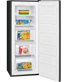 Bomann GS7343SIX saldētava, melna 143cm vertikāla Saldētavas