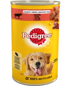 Pedigree 5900951015854 dogs moist food Beef Adult 1.2 kg