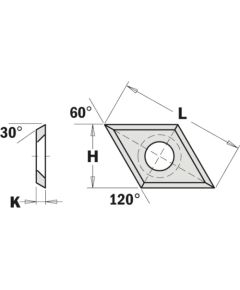Ēveles asmeņi CMT 790.280.00; 22x14x2 mm; HWM; 1 gab.