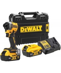 Triecienskrūvgriezis DeWalt DCF850P2T-QW; 18 V; 2x5,0 Ah akum.