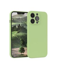 Чехол Liquid Silicone 1.5mm Apple iPhone 14 Pro цвет мяты