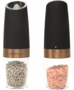 Divu KINGHoff gravitācijas sāls un piparu dzirnaviņu komplekts, 50 ml, KH 1724