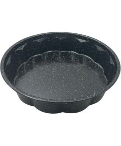 Forma, apaļa, metāla, ar nepiedegošu pārklājumu, melna, diametrs 27,5 cm, Klausberg, KB 7838
