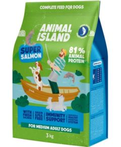 ANIMAL ISLAND Super salmon - dry dog food - 3kg
