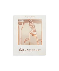 Makeup Revolution Eye Master Lash Curler & Comb Set