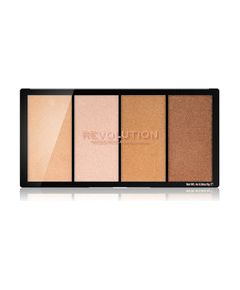 Makeup Revolution Revolution Re-Loaded Highlighter Palette - Brightener palette 20 g Lustre Lights Warm