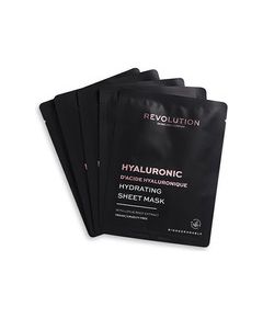 Revolution Skincare Biodegradable Hydrating Hyaluronic Acid Sheet Mask - A set of face masks