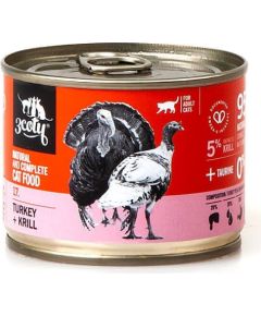 3Coty TURKEY + KRILL for Adult cats 180g
