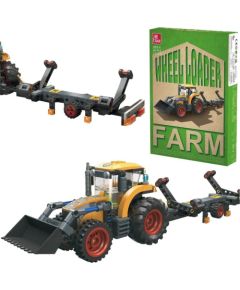 Trifox Klocki traktor ładowarka 250 elementów