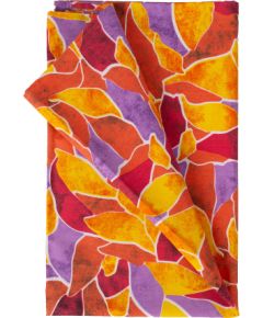 Table mat LONETA NEW 136x220cm, red leaves