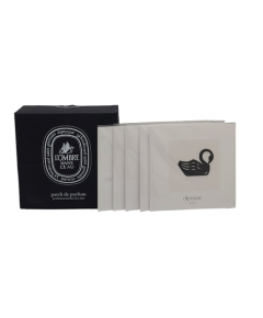 Diptyque, L'Ombre Dans L'Eau - Patch De Parfum, Body Stickers, Perfumed, Floral, For Skin, Black, 5 pcs