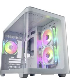 Fortron FSP S380-WA, Tower Case (white, Tempered Glass x 2)