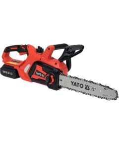 Ķēdes zāģis Yato YT-828137; 12''; 18 V; 1x4,0 Ah akum.