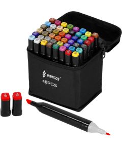 Springos SA1014 АЛКОГОЛЬНЫЕ МАРКЕРЫ 48 ШТ.