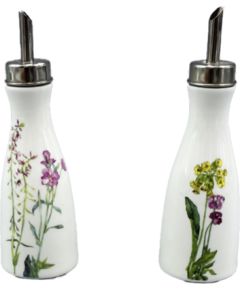 Oil and vinegar bottles LILIAN 2pcs H9cm