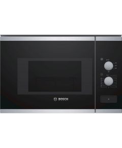 BOSCH BFL520MS0 mikroviļņu krāsns, iebūvējama, 20L, 800W