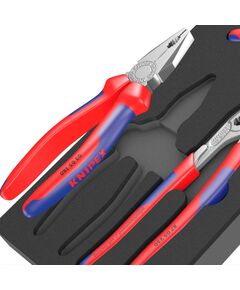 Knaibļu komplekts Wera 05150180001; Knipex; 3 gab. Knaibles un stangas