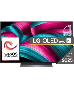 LG OLED evo AI OLED48C51LA TV 121.9 cm (48") 4K Ultra HD Smart TV Wi-Fi Black