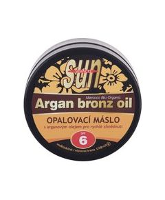 Vivaco Sun Argan Bronz Oil SPF6 - Suntan butter with argan oil for quick browning 200ml