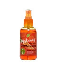 Vivaco 100% Natural suntan oil with carrot extract SPF 6 150ml