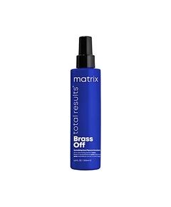 Matrix Brass Off Neutralizing All-In-One Toning Leave-In Spray - Bezoplachový sprej pro neutralizaci žlutých a mosazných tónů vlasů 200ml