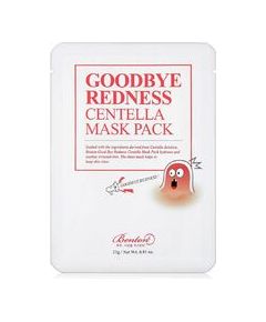 Benton Goodbye Redness Centella Cica Mask Pack - Zklidňující plátýnková maska pro problematickou pleť, akné 23.0g