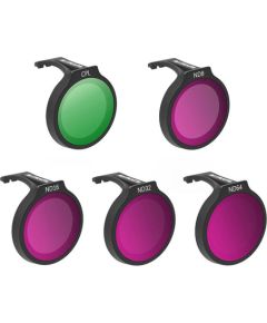 SUNNYLIFE set of five filters for DJI Neo CPL+ND8+ND16+ND32+ND64