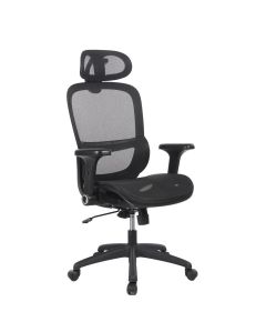 Krzesło biurowe Office Products Fotel biurowy OFFICE PRODUCTS Dokos, czarny