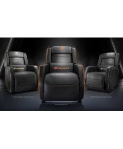 Cougar biroja krēsls – COUGAR Gaming Ranger S Black, spēļu krēsls ar polsterētu sēdvietu, melns Gaming krēsli