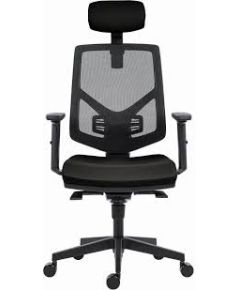 Powerton Tina ergonomisks biroja krēsls – melns