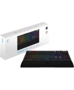 KEYBOARD GAMING BLACK US/STRIKE PRO W SILENT US MSI
