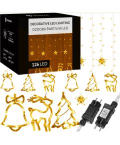 Рождественская штора Springos CL4124 3 м