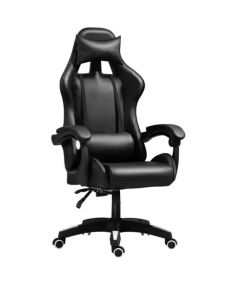 Krzesło biurowe ExtraLink EXTRALINK GAMING FOTEL GAMINGOWY BIUROWY OBROTOWY KUBEŁKOWY CZARNY G-524