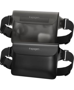 Spigen A620 УНИВЕРСАЛЬНАЯ ВОДОНЕПРОНИЦАЕМАЯ ПОЯСНАЯ СУМКА, 2 ШТ., ЧЕРНАЯ