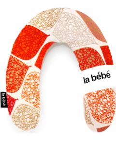 La Bebe™ Nursing La Bebe™ Rich Maternity Pillow Art.85500 Deco Orange Подковка для сна, кормления малыша 30x104 cm