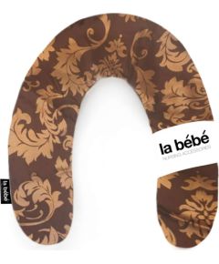 La Bebe™ Nursing La Bebe™ Rich Satin Nursing Maternity Pillow Art.15689 Eastern Brown/Gold Подкова для сна, кормления малыша 30x104 cm