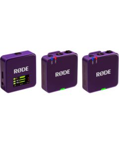 RODE Wireless GO III (fioletowy) - System mikrofonów bezprzewodowych