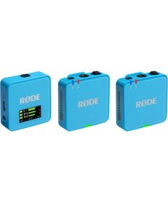 RODE Wireless GO III (niebieski) - System mikrofonów bezprzewodowych