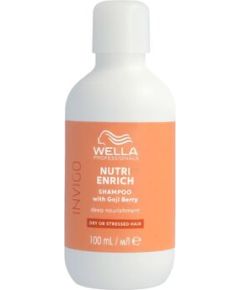 Wella Nourishing Shampoo for Dry and Damaged Hair Invigo Nutri- Enrich (Deep Nourishing Shampoo) 100ml
