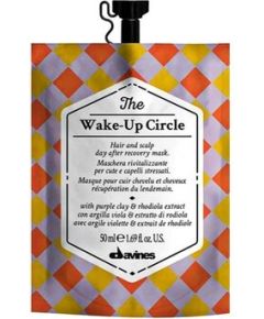 Davines The Wake Up Circle Mask - Posilující maska pro namáhané a zcitlivělé vlasy 50ml